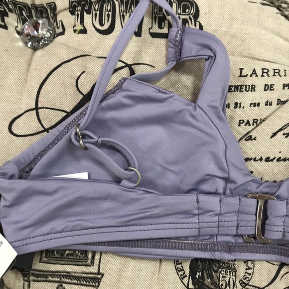 Soluna Under the Sun Ruched Cutout Bikini Top - Picture 6 of 8